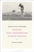 Cover: Poetics of Listening - Bloomsbury Academic USA