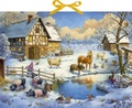 Cover: Sound-Adventskalender - Unsere Tiere auf dem Land - Coppenrath