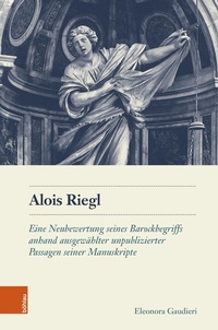 Abbildung von: Alois Riegl - Böhlau Wien