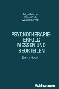 Abbildung von: Psychotherapieerfolg messen und beurteilen - Kohlhammer