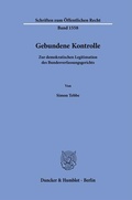 Abbildung von: Gebundene Kontrolle - Duncker & Humblot