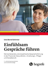 Abbildung von: Einfühlsam Gespräche führen - Hogrefe