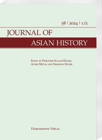 Abbildung von: Journal of Asian History 58 (2024)1+2 - Harrassowitz Verlag