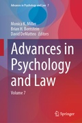 Cover: Advances in Psychology and Law - Springer