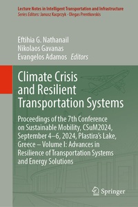 Abbildung von: Climate Crisis and Resilient Transportation Systems - Springer