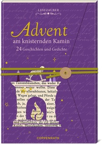 Abbildung von: Brief-Adventskalenderbuch - Advent am knisternden Kamin - Coppenrath