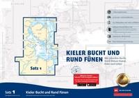 Abbildung von: Sportbootkarten Satz 1: Kieler Bucht und Rund Fünen (Ausgabe 2025) - Delius Klasing