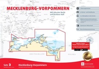 Abbildung von: Sportbootkarten Satz 2: Mecklenburg-Vorpommern (Ausgabe 2025) - Delius Klasing