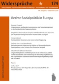 Cover: Rechte Sozialpolitik in Europa - Westf&auml;lisches Dampfboot
