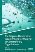 Cover: The Palgrave Handbook of Breakthrough Technologies in Contemporary Organisations - Palgrave Macmillan