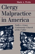 Cover: Clergy Malpractice in America - University Press of Kansas