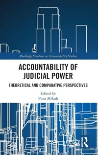 Enlarge image Cover: Accountability of Judicial Power - Routledge