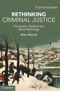 Cover: Rethinking Criminal Justice - Cambridge University Press