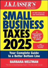 Abbildung von: J.K. Lasser's Small Business Taxes 2025 - Wiley