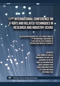 Abbildung von: 11th International Conference on X-Rays and Related Techniques in Research and Industry (ICXRI) - Trans Tech Publications Ltd