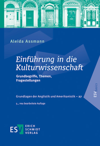 Abbildung von: Einführung in die Kulturwissenschaft - Erich Schmidt Verlag