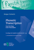 Cover: Phonetic Transcription - Erich Schmidt Verlag