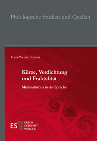 Abbildung von: Kürze, Verdichtung und Fraktalität - Erich Schmidt Verlag