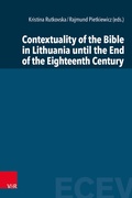 Cover: Contextuality of the Bible in Lithuania until the End of the Eighteenth Century - Vandenhoeck & Ruprecht