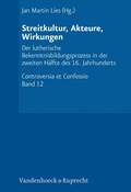 Cover: Streitkultur, Akteure, Wirkungen - Vandenhoeck & Ruprecht