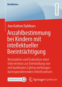 Abbildung von: Anzahlbestimmung bei Kindern mit intellektueller Beeinträchtigung - Springer Spektrum