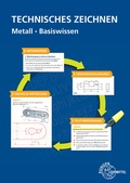 Cover: Technisches Zeichnen Metall Basiswissen - Europa-Lehrmittel