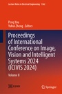 Cover: Proceedings of International Conference on Image, Vision and Intelligent Systems 2024 (ICIVIS 2024) - Springer Nature Switzerland AG