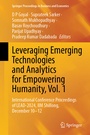 Cover: Leveraging Emerging Technologies and Analytics for Empowering Humanity, Vol. 1 - Springer