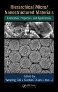 Cover: Hierarchical Micro/Nanostructured Materials - CRC Press