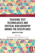 Bild: Teaching Text Technologies and Critical Bibliography Among the Disciplines - Routledge