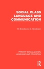 Cover: Social Class, Language and Communication - Routledge