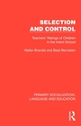 Cover: Selection and Control - Routledge