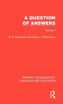 Cover: A Question of Answers - Routledge
