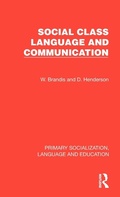 Cover: Social Class, Language and Communication - Routledge