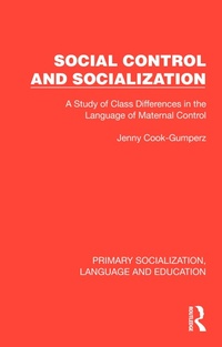 Abbildung von: Social Control and Socialization - Routledge
