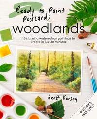 Abbildung von: Ready to Paint Postcards: Woodlands - Search Press Ltd