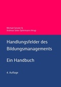 Cover: Handlungsfelder des Bildungsmanagements - tredition