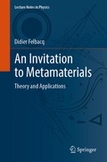 Cover: An Invitation to Metamaterials - Springer