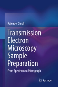 Abbildung von: Transmission Electron Microscopy Sample Preparation - Springer