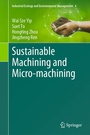 Cover: Sustainable Machining and Micro-machining - Springer