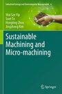 Cover: Sustainable Machining and Micro-machining - Springer