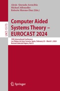 Cover: Computer Aided Systems Theory - EUROCAST 2024 - Springer