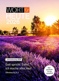 Abbildung von: Wort für heute 2026 - Brunnen Verlag GmbH
