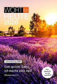 Abbildung von: Wort für heute 2026 - Großdruck - Brunnen Verlag GmbH