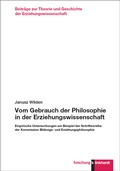 Cover: Vom Gebrauch der Philosophie in der Erziehungswissenschaft - Verlag Julius Klinkhardt
