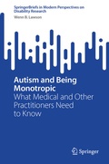 Cover: Autism and Being Monotropic - Springer