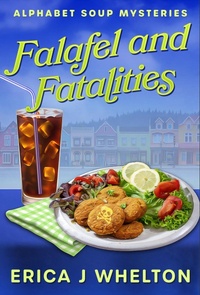 Enlarge image Cover: Falafel and Fatalities - Erica Whelton