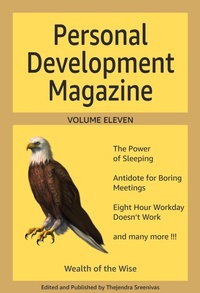 Enlarge image Cover: Personal Development Magazine - Volume Eleven - Thejendra Sreenivas