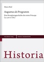 Cover: Augustus als Programm - Franz Steiner Verlag