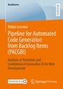Cover: Pipeline for Automated Code Generation from Backlog Items (PACGBI) - Springer Vieweg
